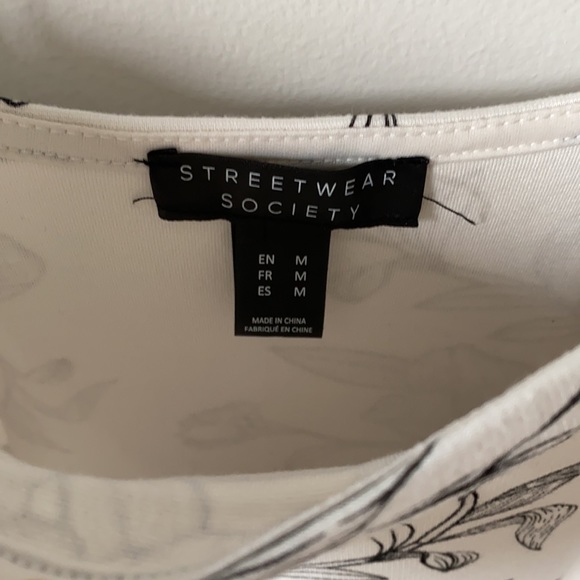 Floral Mini Tube Dress (M) - Picture 4 of 4